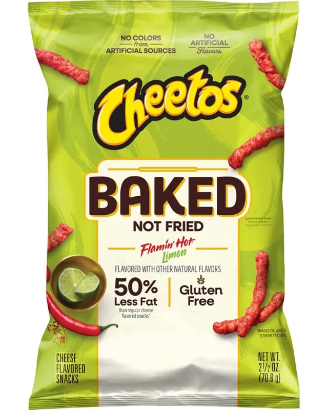 Cheetos Baked Cheese Flamin Hot Limon