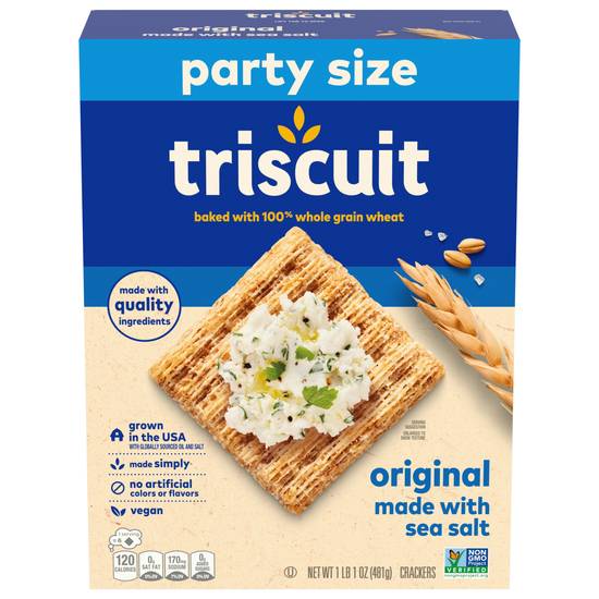 Triscuit Whole Grain Wheat Crackers