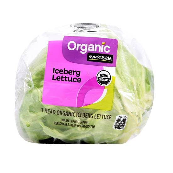 Marketside Organic Iceberg Lettuce