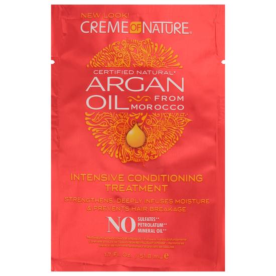New Creme Of Nature Argan Oil From Morocco Intensive Conditioning Treatment