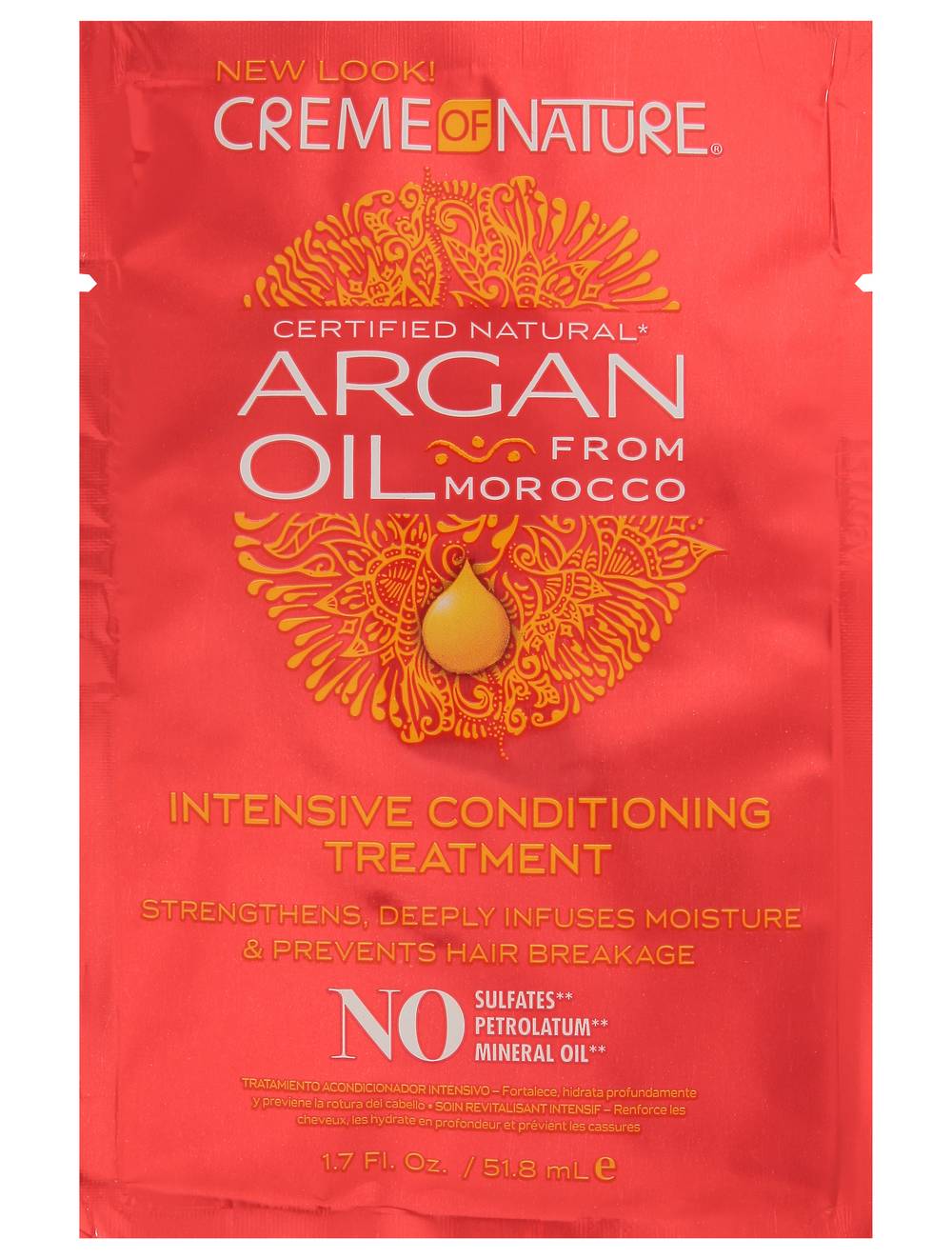 New Creme of Nature Argan Oil From Morocco Intensive Conditioning Treatment (1.8 fl oz)
