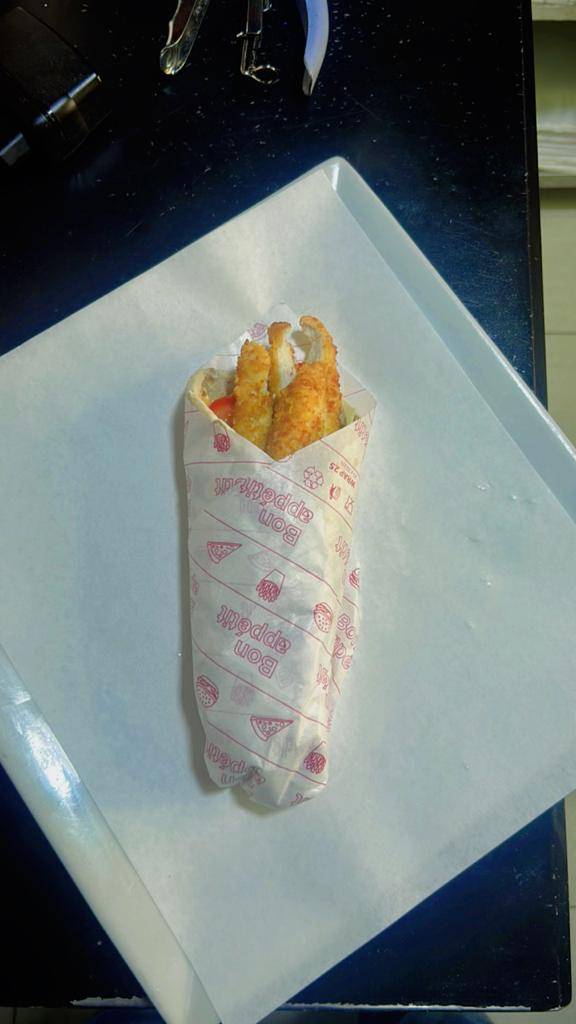 Cheese naan tenders