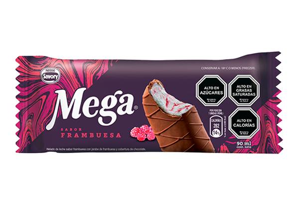 Helado Mega Frambuesa 90 ml