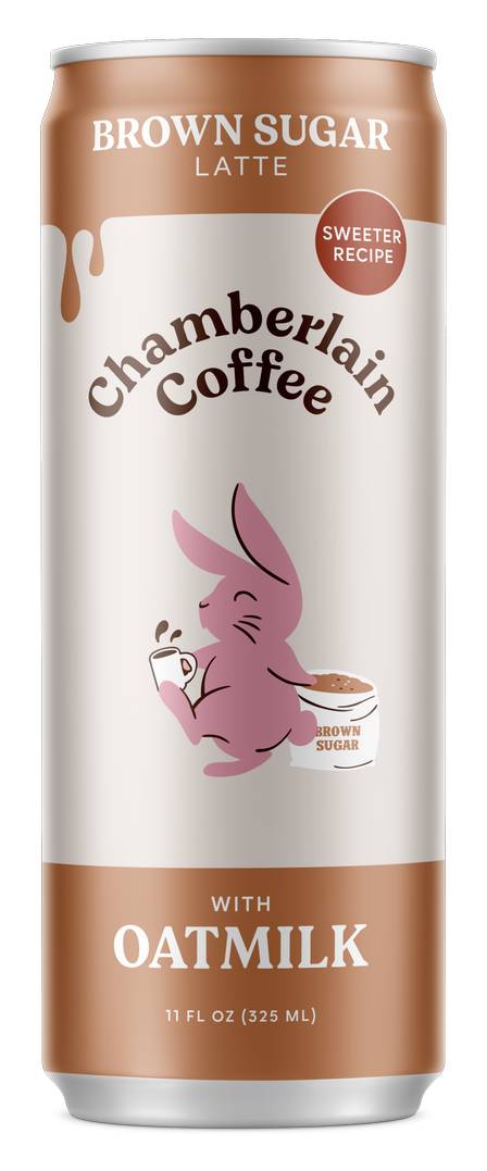 Chamberlain Coffee Oatmilk Brown Sugar Latte (11 fl oz)