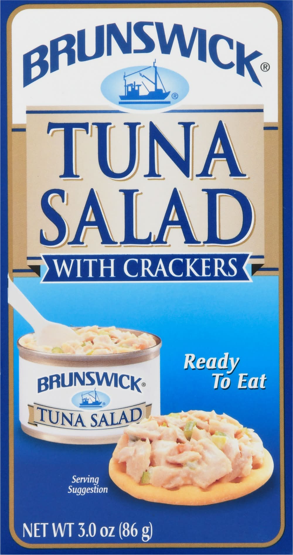 Brunswick Tuna Salad With Crackers (3 oz)