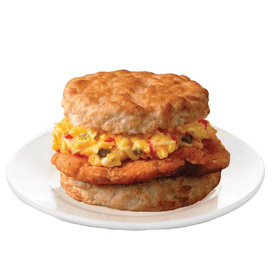 NEW! Cajun Chicken Filet with Pimento Cheese Biscuit