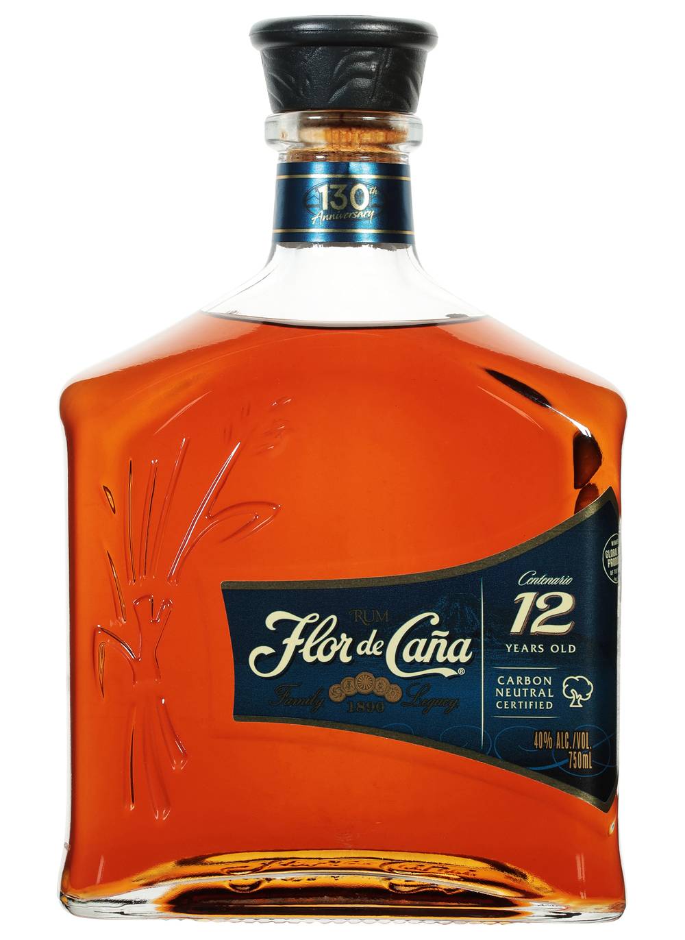 Flor de Caña Single Estate Rum, 1890 (25.3 fl oz)