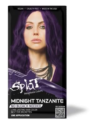 Splat Semi Permanent Hair Dye Kit, Midnight Tanzanite (6.75 fl oz)