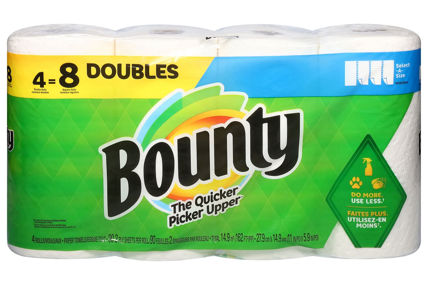 Bounty Select-A-Size Paper Towels,White
