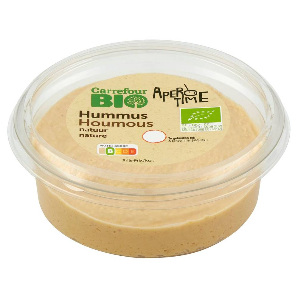 Carrefour Bio Apero Time Houmous Nature 175 g