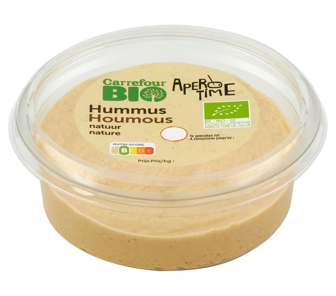 Carrefour Bio Apero Time Houmous Nature 175 g