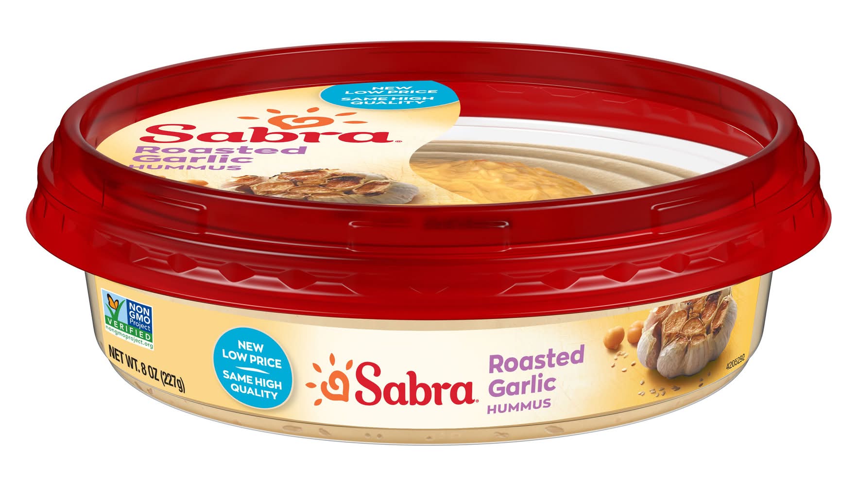 Sabra Hummus, Roasted Garlic (8 oz)