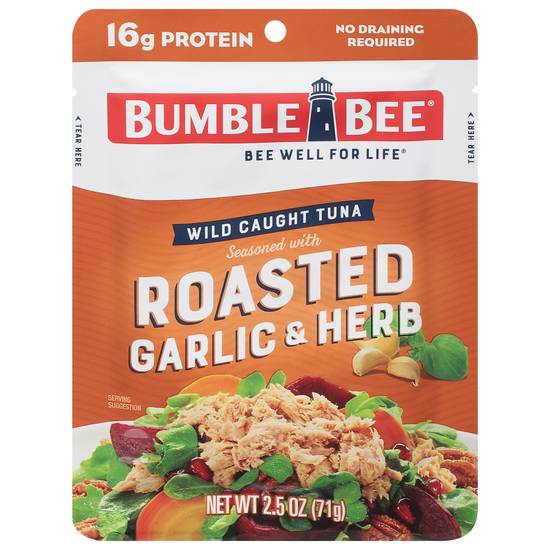 Bumble Bee Roasted Garlic & Herb Wild Caught Tuna