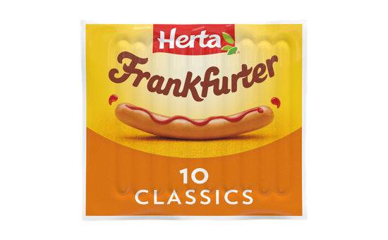 HERTA Classics Frankfurter Hot Dogs 10 Pack 350g