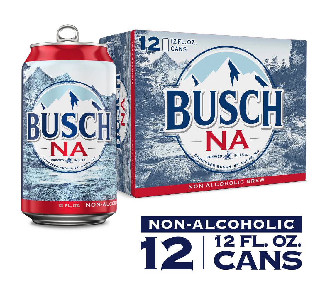 Busch Non-Alcoholic Beer (12 x 12 fl oz)