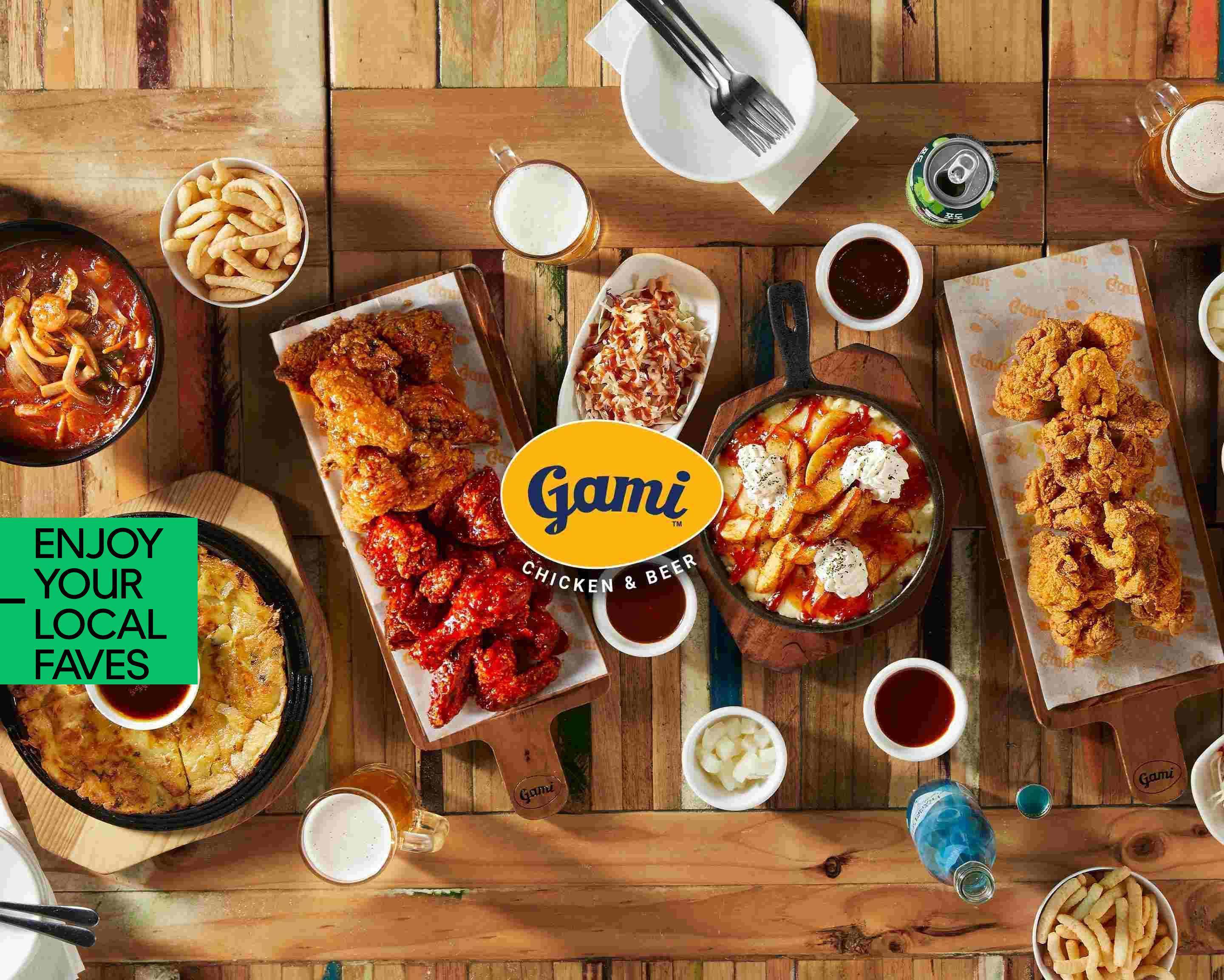 Gami Chicken & Beer (Edmondson Park) Menu Takeout in Sydney Delivery