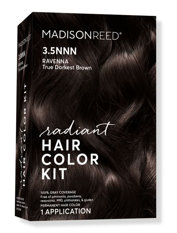Madison Reed Radiant Hair Color Kit 3.5NNN Ravenna Brown
