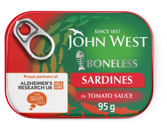 John West Boneless Sardines in Tomato Sauce (95g)