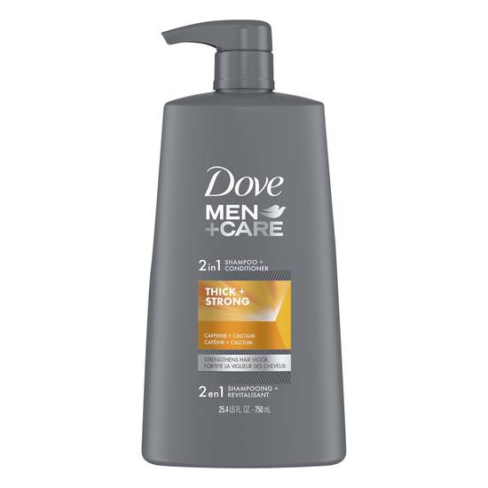 Dove Men+Care Thick & Strong Fortifying 2-in-1