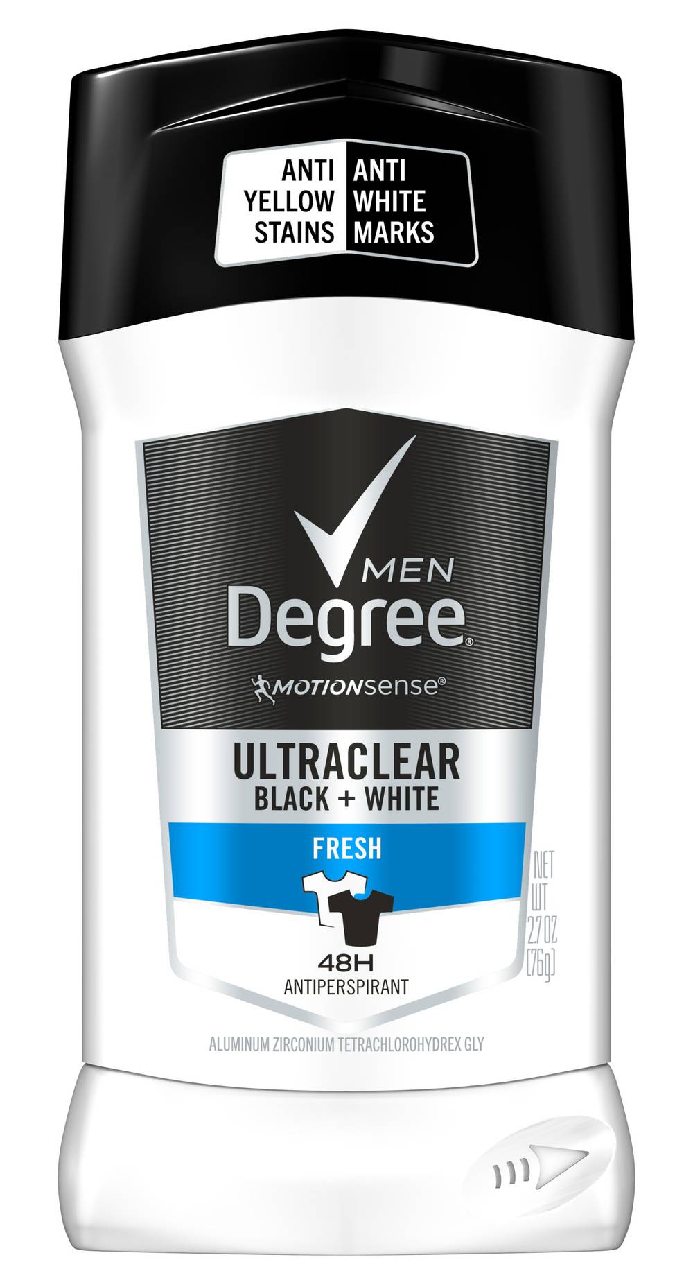 Degree Men Motionsense Fresh Black + White Antiperspirant (2.7 oz)