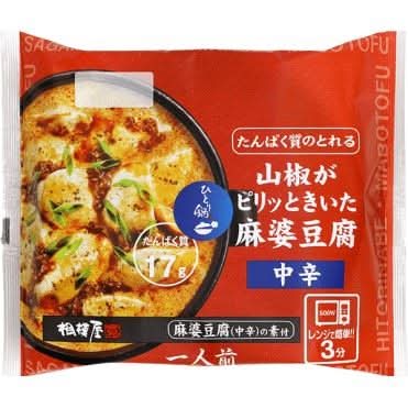 たんぱく質のとれるひとり鍋 山椒がピリッときいた麻婆豆腐 中辛 (325g)