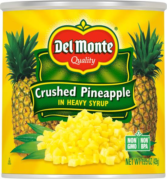 Del Monte Crushed Pineapple in Heavy Syrup (15.5 oz)