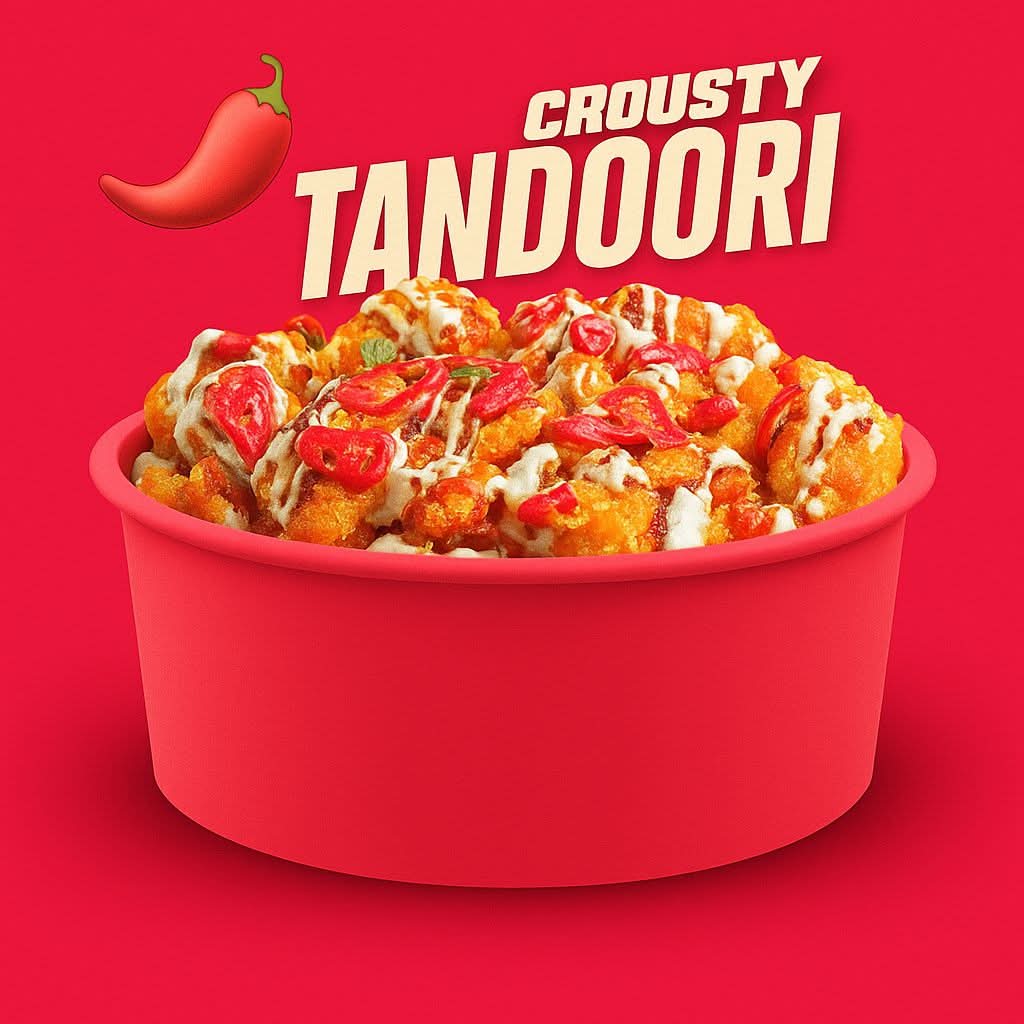 Crousty Tandoori 💥🇮🇳🌶️