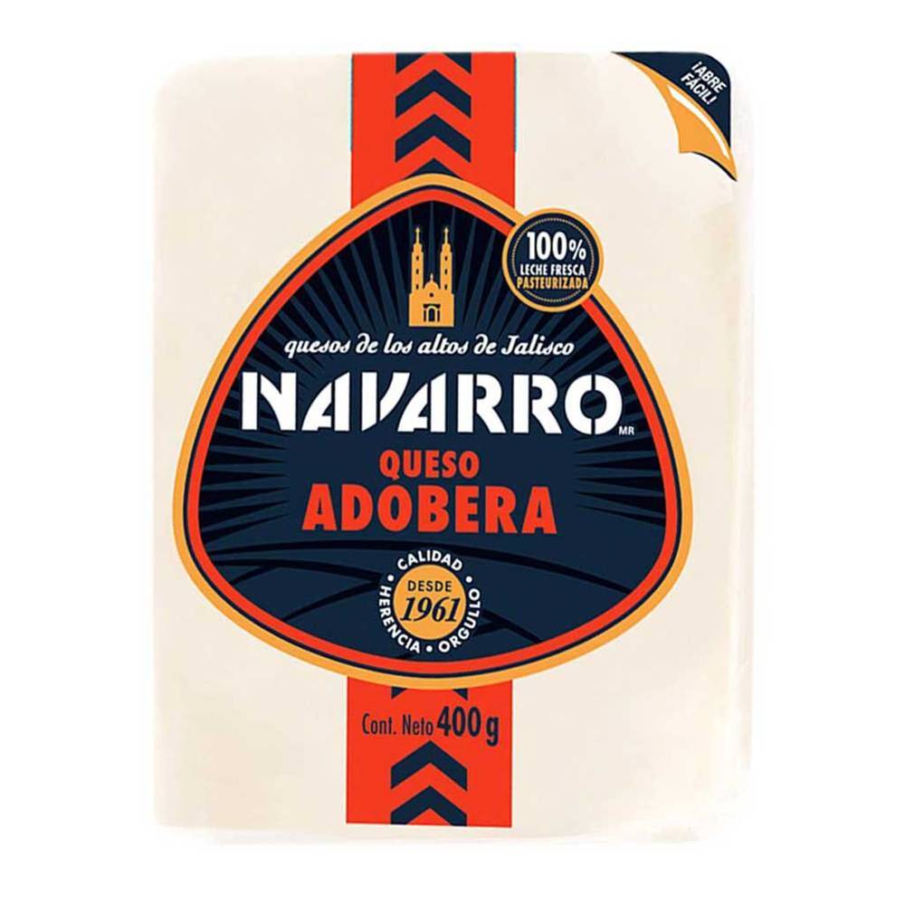 Navarro queso adobera (al vacío 400 g)