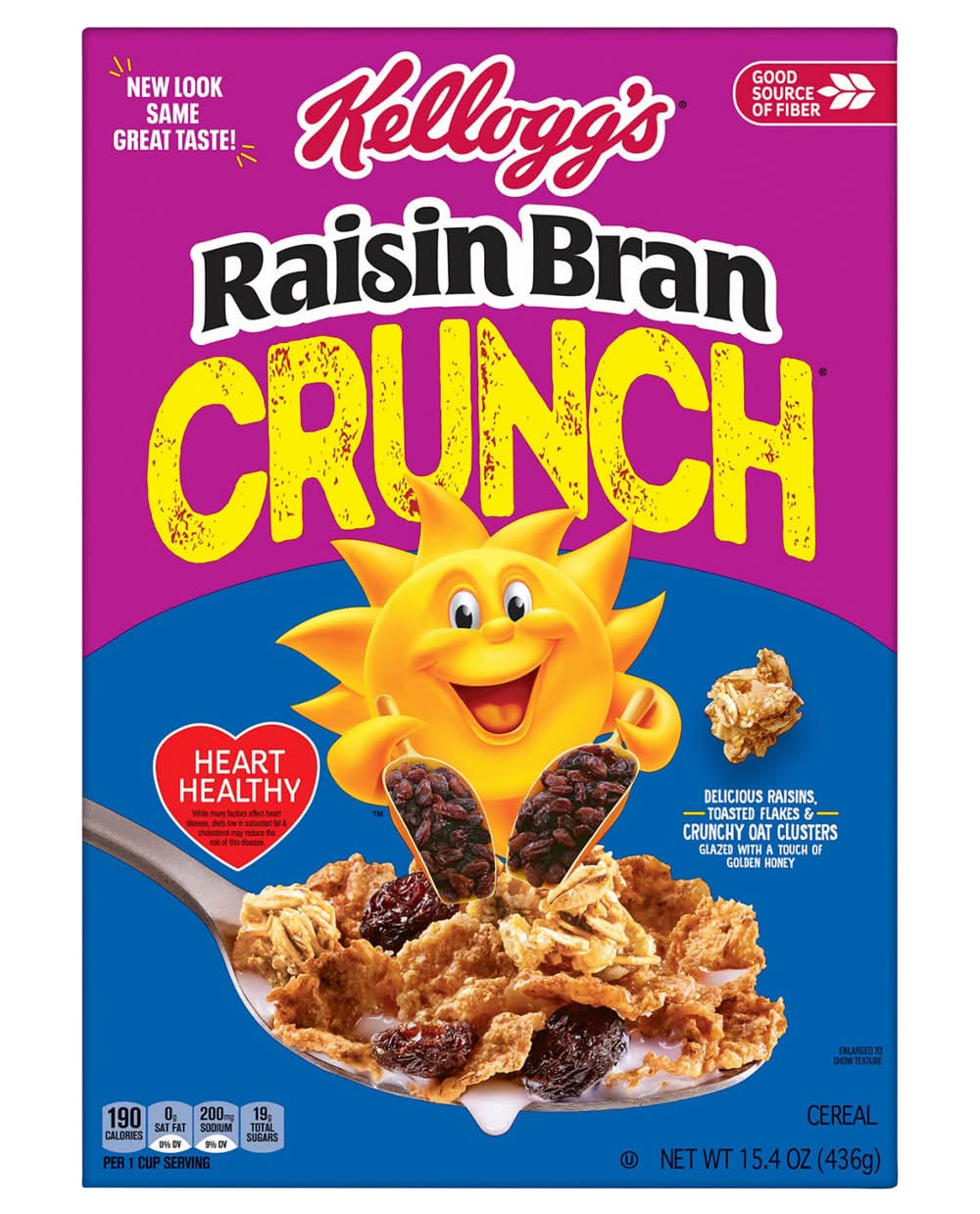 Raisin Nut Bran Original Crunch Breakfast Cereal (15.4 oz)