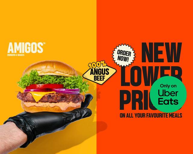 Amigos Burgers & Shakes (Whitechapel) Menu - Takeaway in London ...