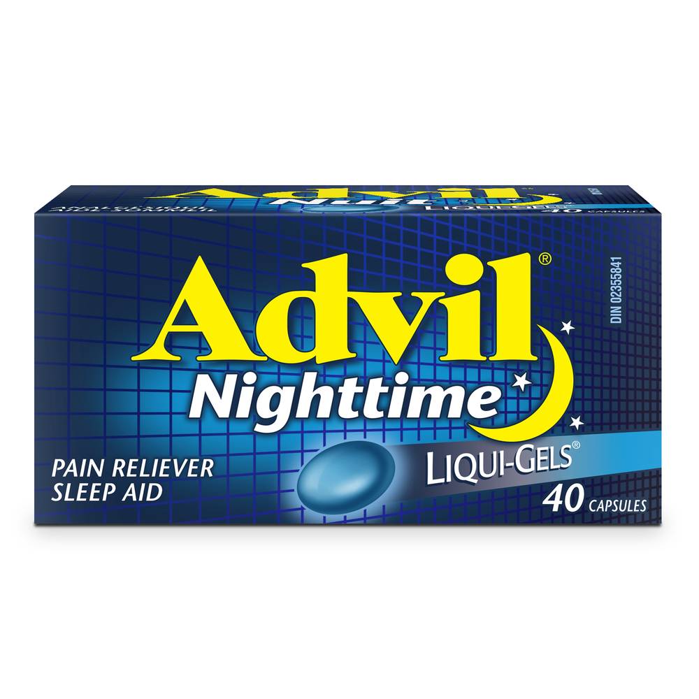 Advil Nighttime Liqui-Gels Capsules (10 g)