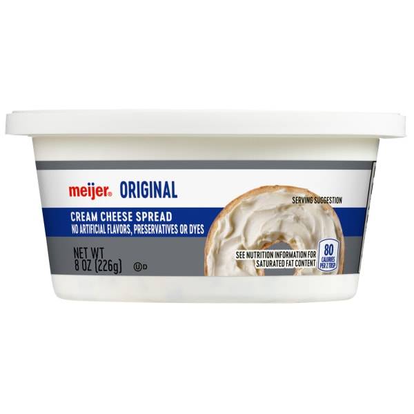Meijer Plain Cream Cheese Spread (8 oz)