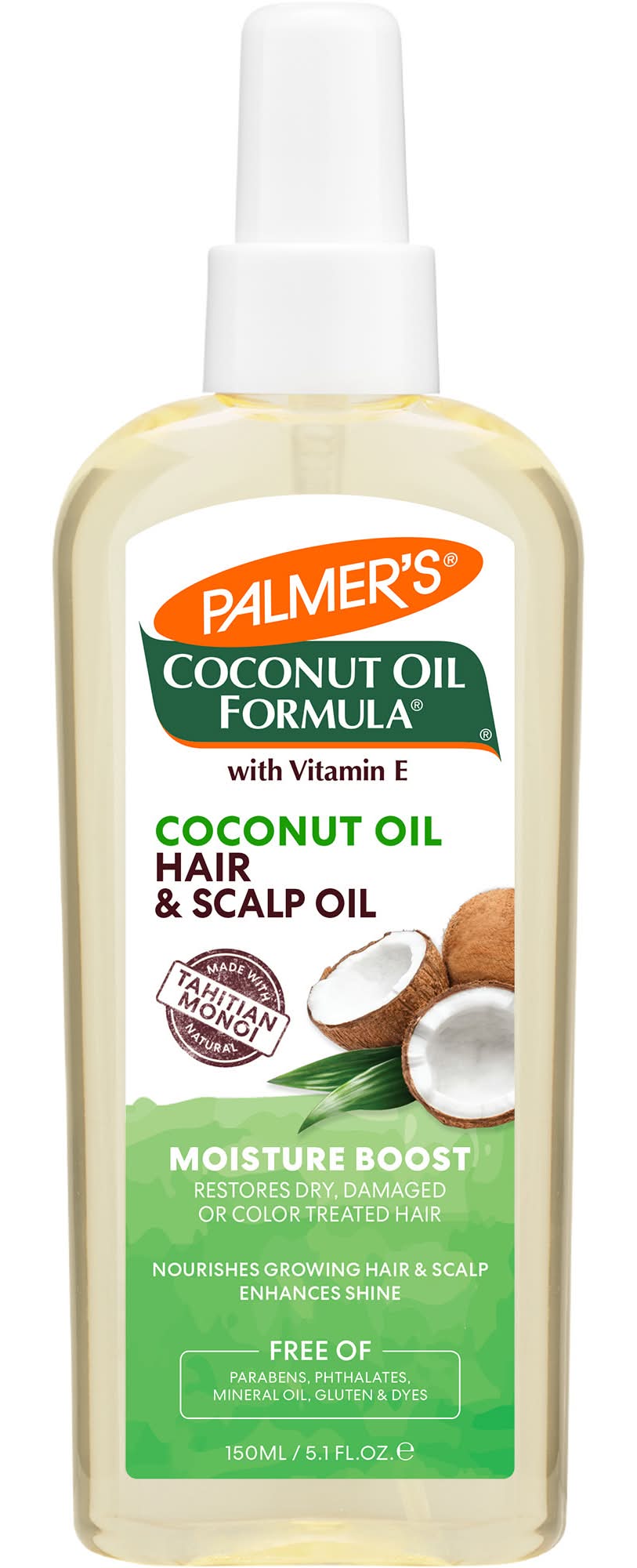 Palmer's Coconut Oil Formula Moisture Boost Hair Scalp Oil (5.1 fl oz)
