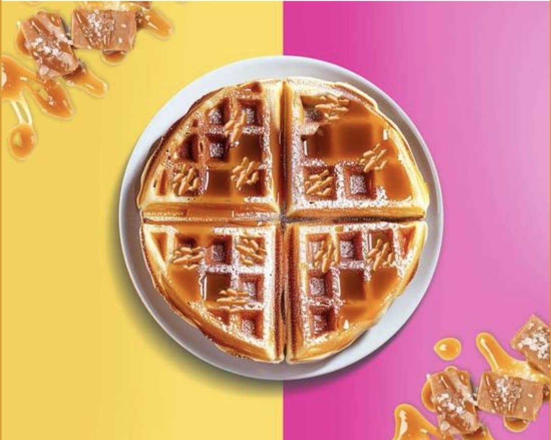 Waffles caramel 😎