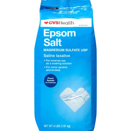 CVS Health Epsom Salt, Unscented, 64 OZ