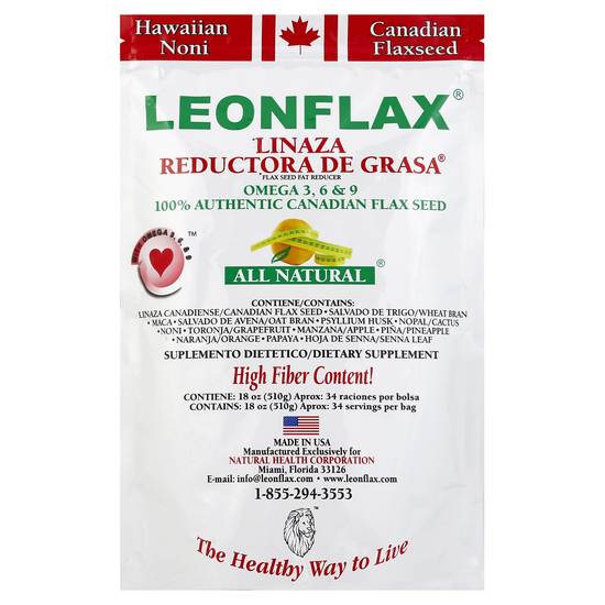 Leonflax All Natural Canadian Flaxseed
