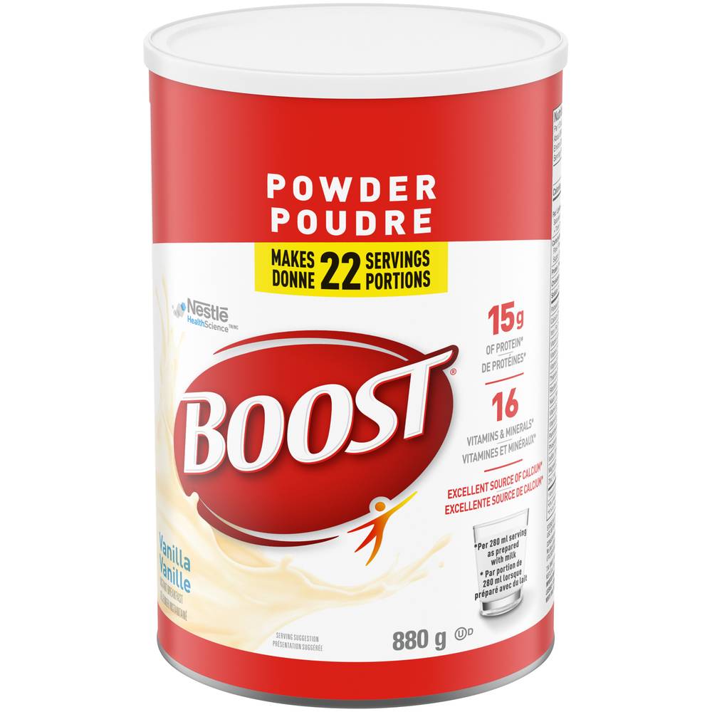 Boost Powder- Vanilla Instant Breakfast Drink Mix (880 g)