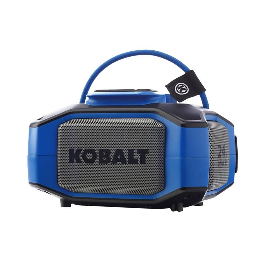 Kobalt 7-in 10-Watt Bluetooth Compatibility Outdoor Portable Speaker | KBTS 124B-03