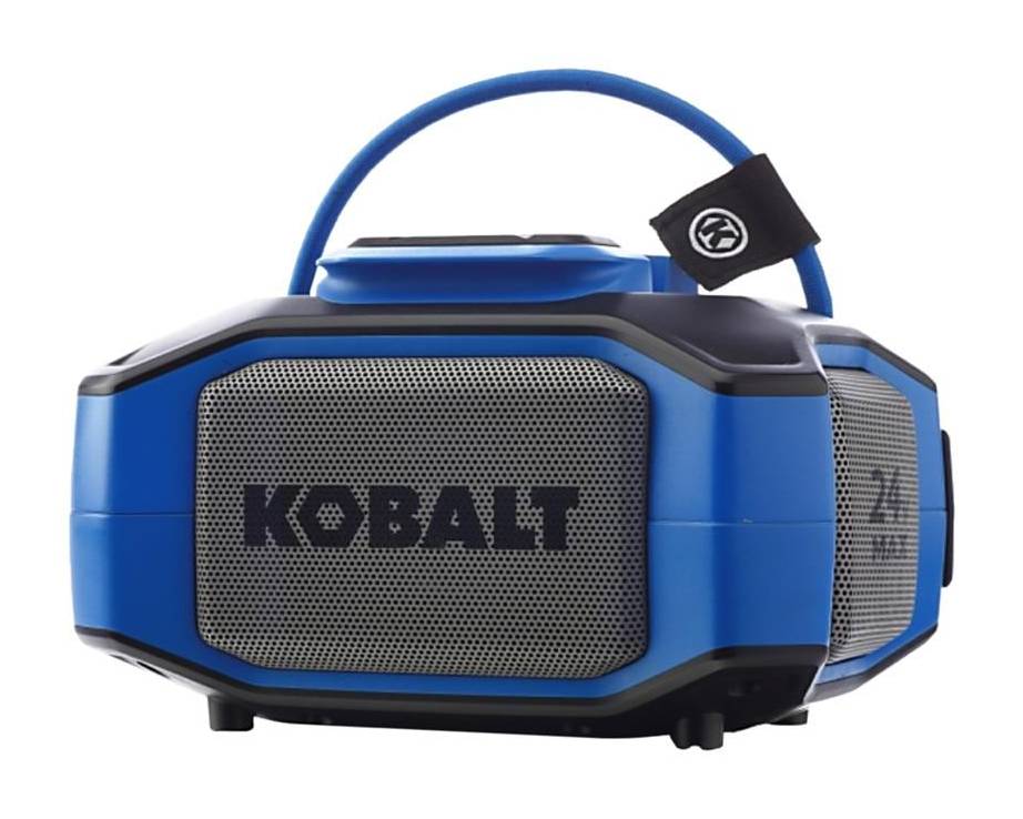 Kobalt 10 -Watt Bluetooth Outdoor Portable Speaker in Blue 1 Speaker Set | KBTS 124B-03