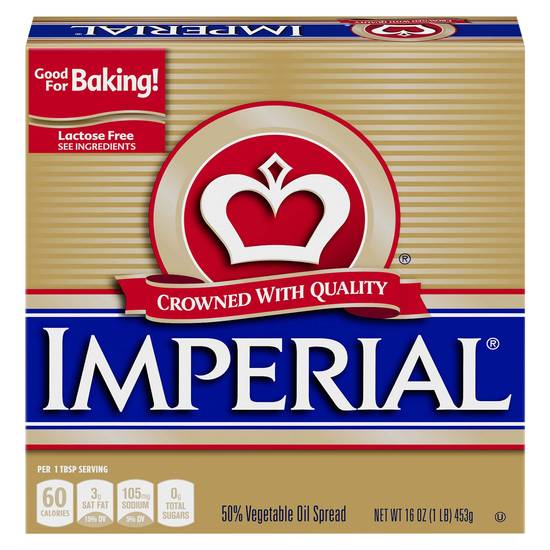 Imperial Crowned With Quality 50% Vegetable Oil Spread