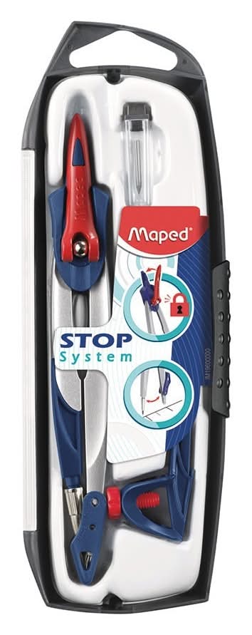 Compasso Stop System 3 Peças Maped