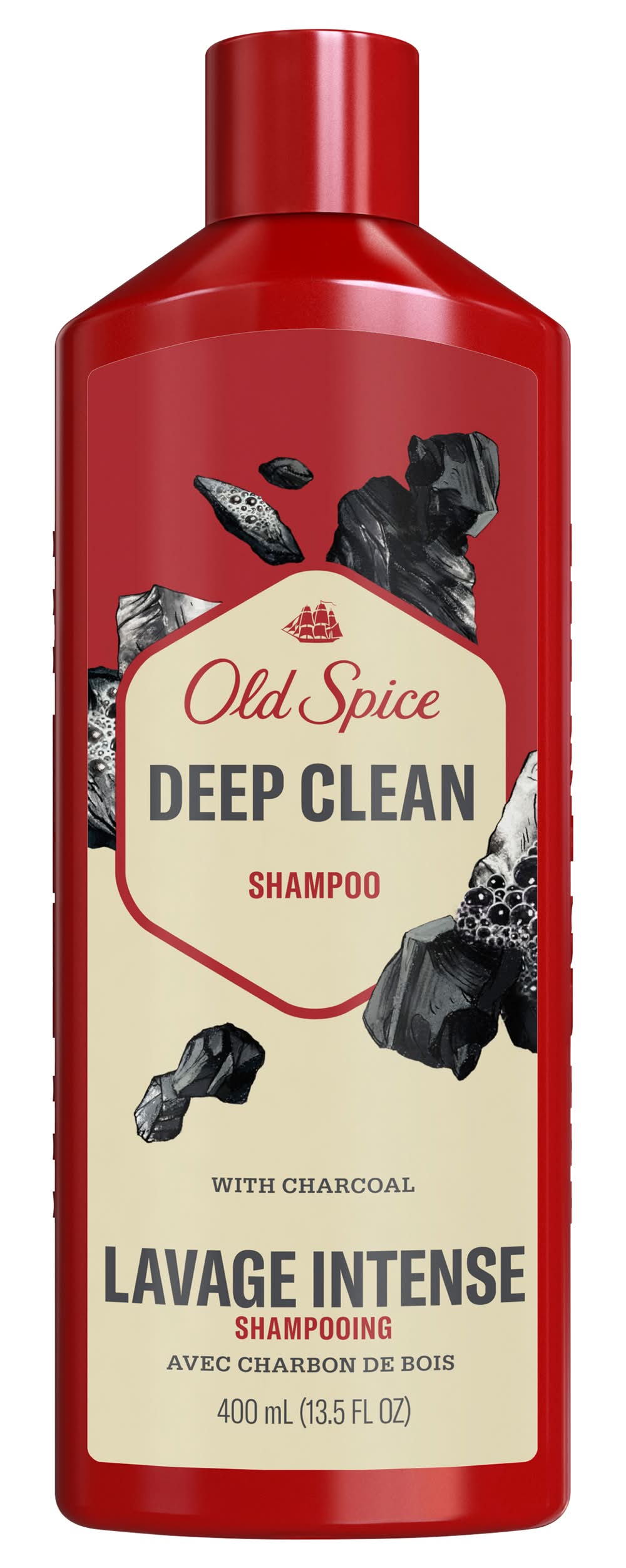 Old Spice Volcano With Charcoal Shampoo For Men (13.5 fl oz)