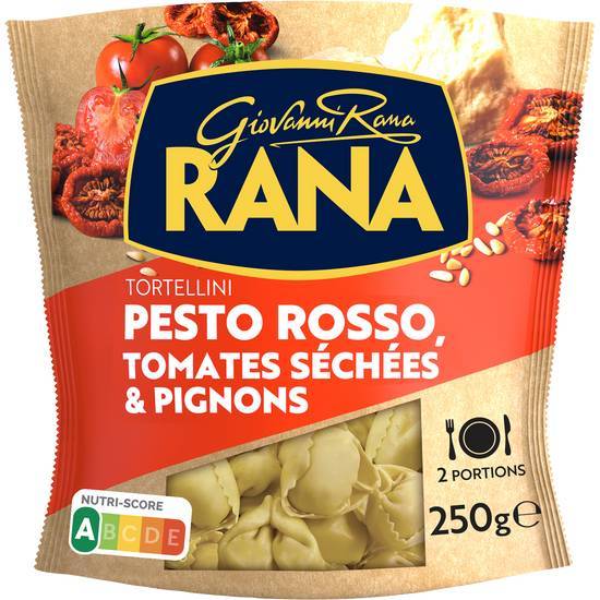 Tortellini pesto rosso tomates séchées & pignons - rana - 250g e