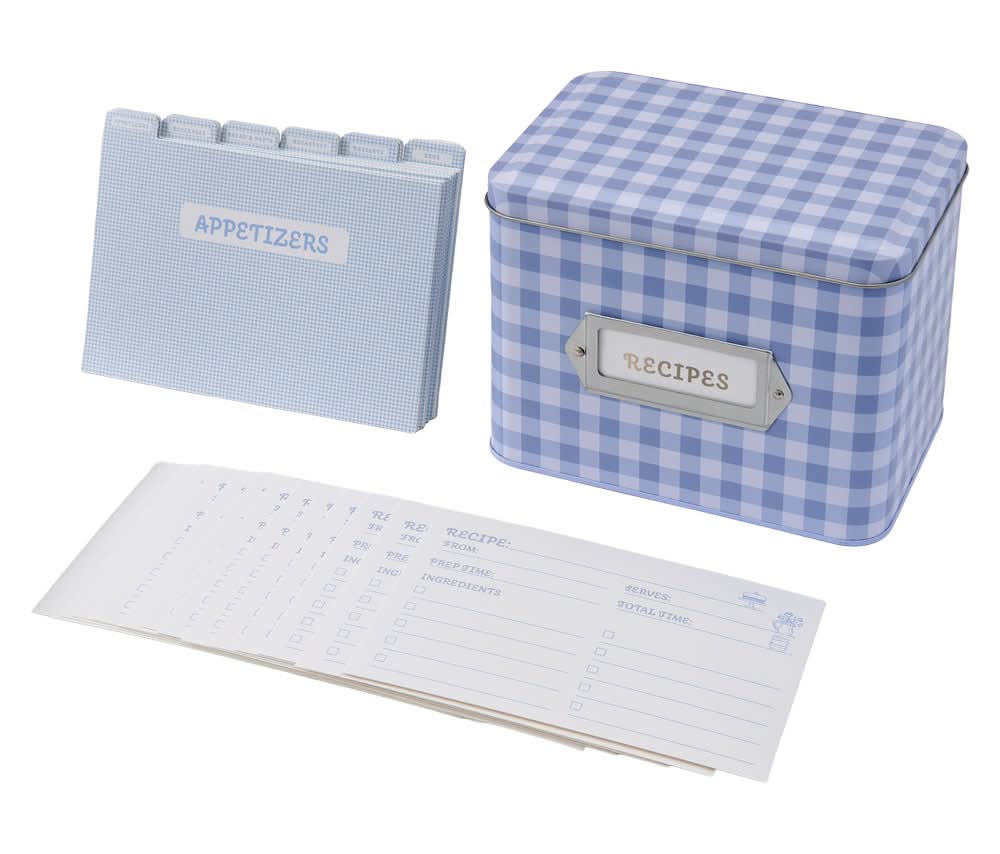 Pembrook Gingham Tin