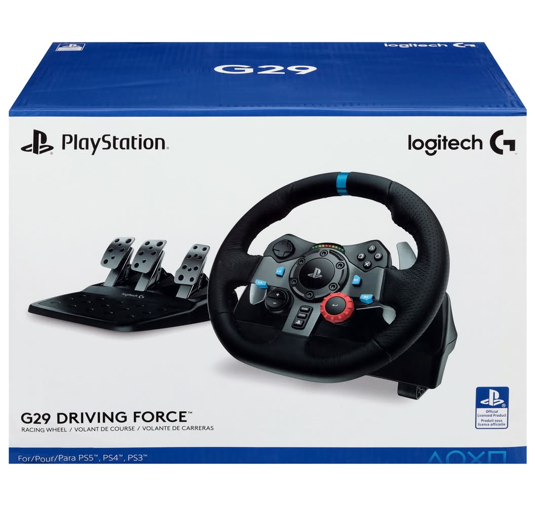 Logitech G29 8/8迄限定出品[早い者勝ち] Logitech G29 Driving Force Racing Wheel for Sony PlayStation