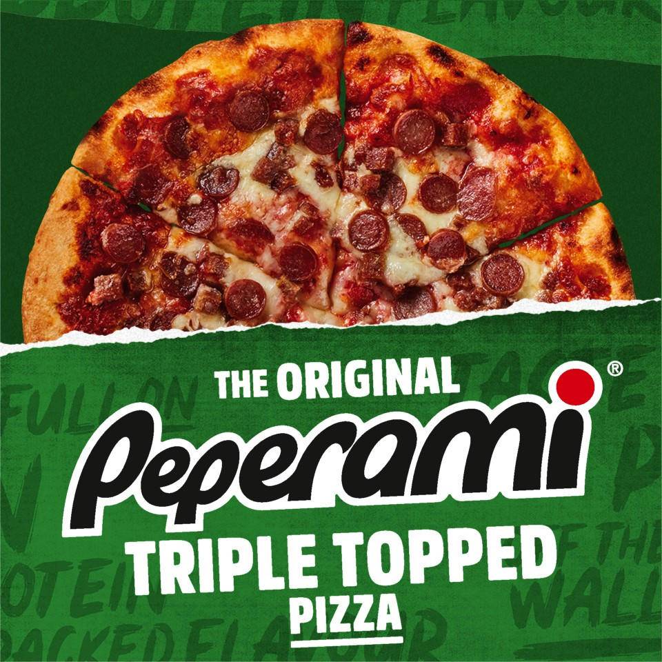 Peperami the Original Triple Topped Pizza