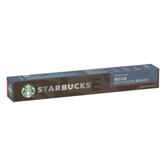 Starbucks - Nespresso espresso roast décaféiné capsules (10 pièces, 57 gr)