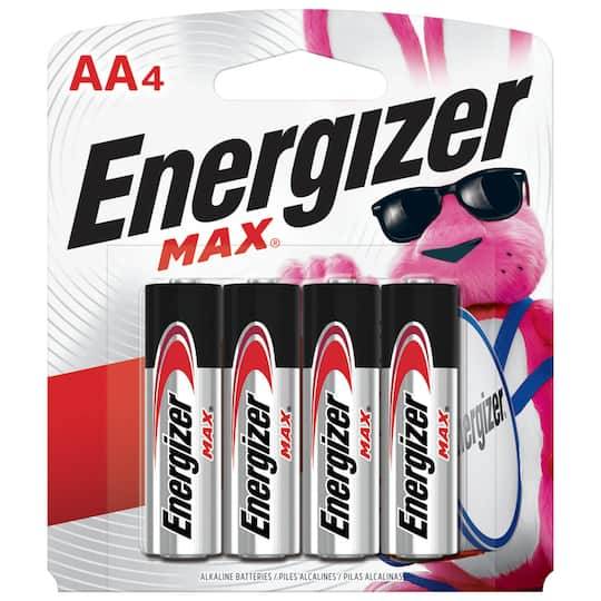 Energizer Max Alkaline Batteries (4 ct)