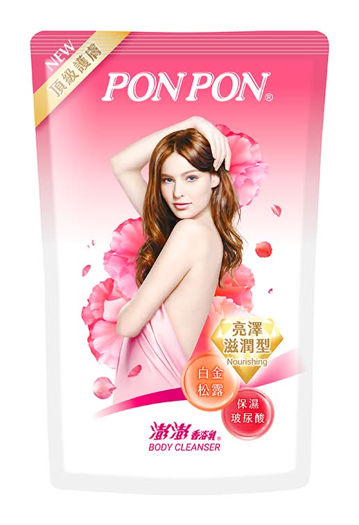 澎澎香浴乳補充包-亮澤滋潤型700g <700g克 x 1 x 1Pack包>