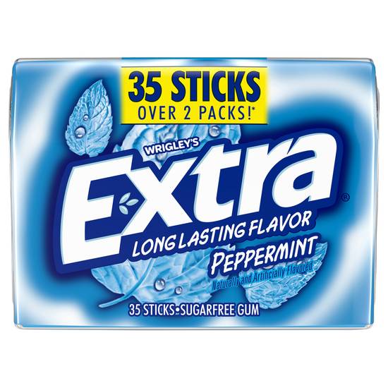Extra Sugarfree Peppermint Gum (35 ct)